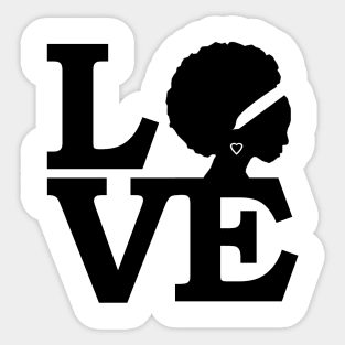 Black Girl Magic Melanin Love Sticker